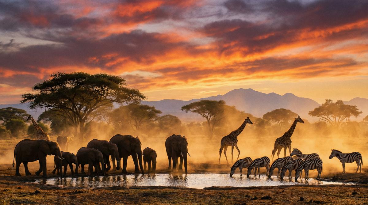 蜜芽非洲野生动物视频